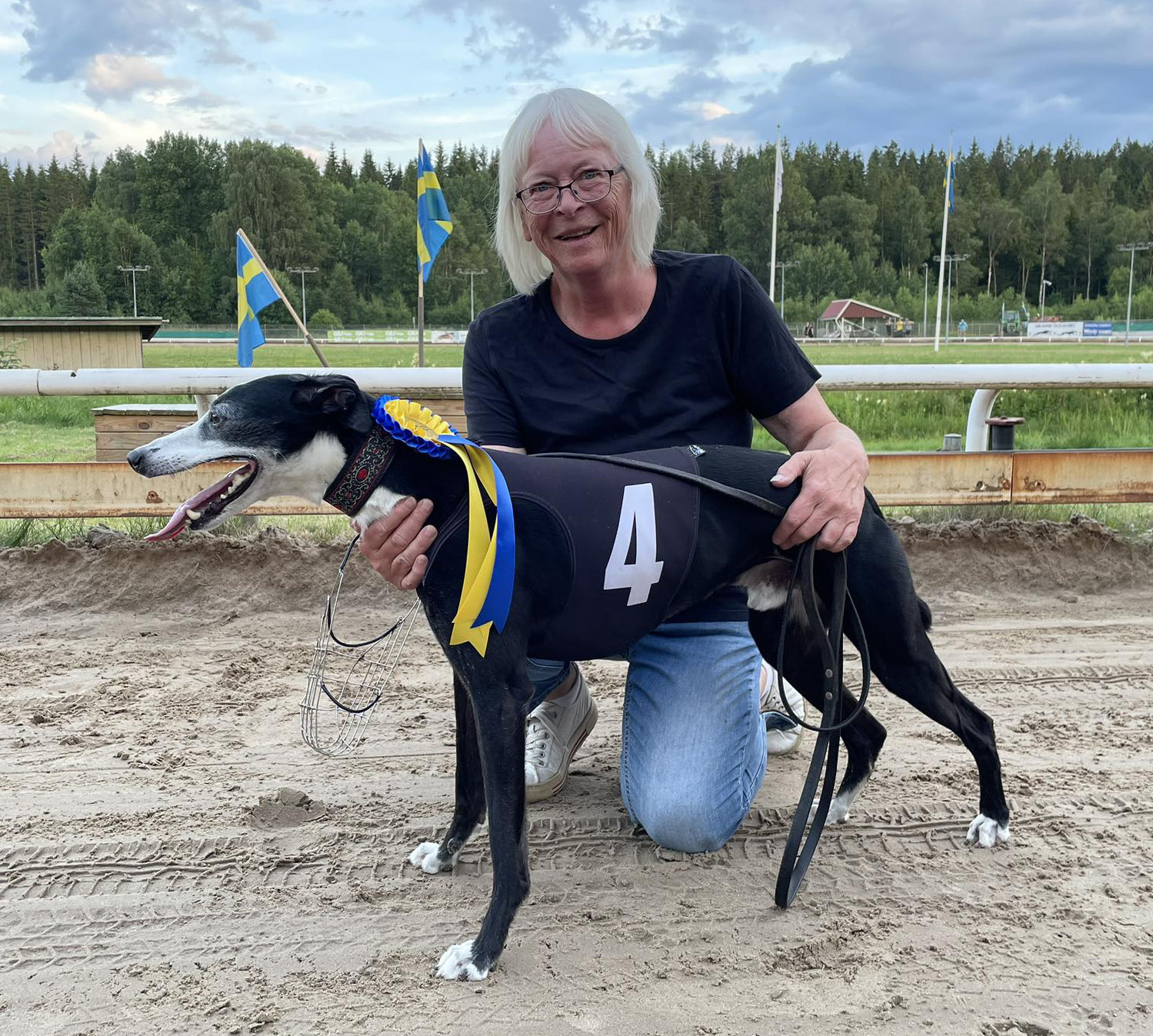 Vinnare lopp 14 SM Whippet Sprint/Veteran Tidskval: MB Charmander