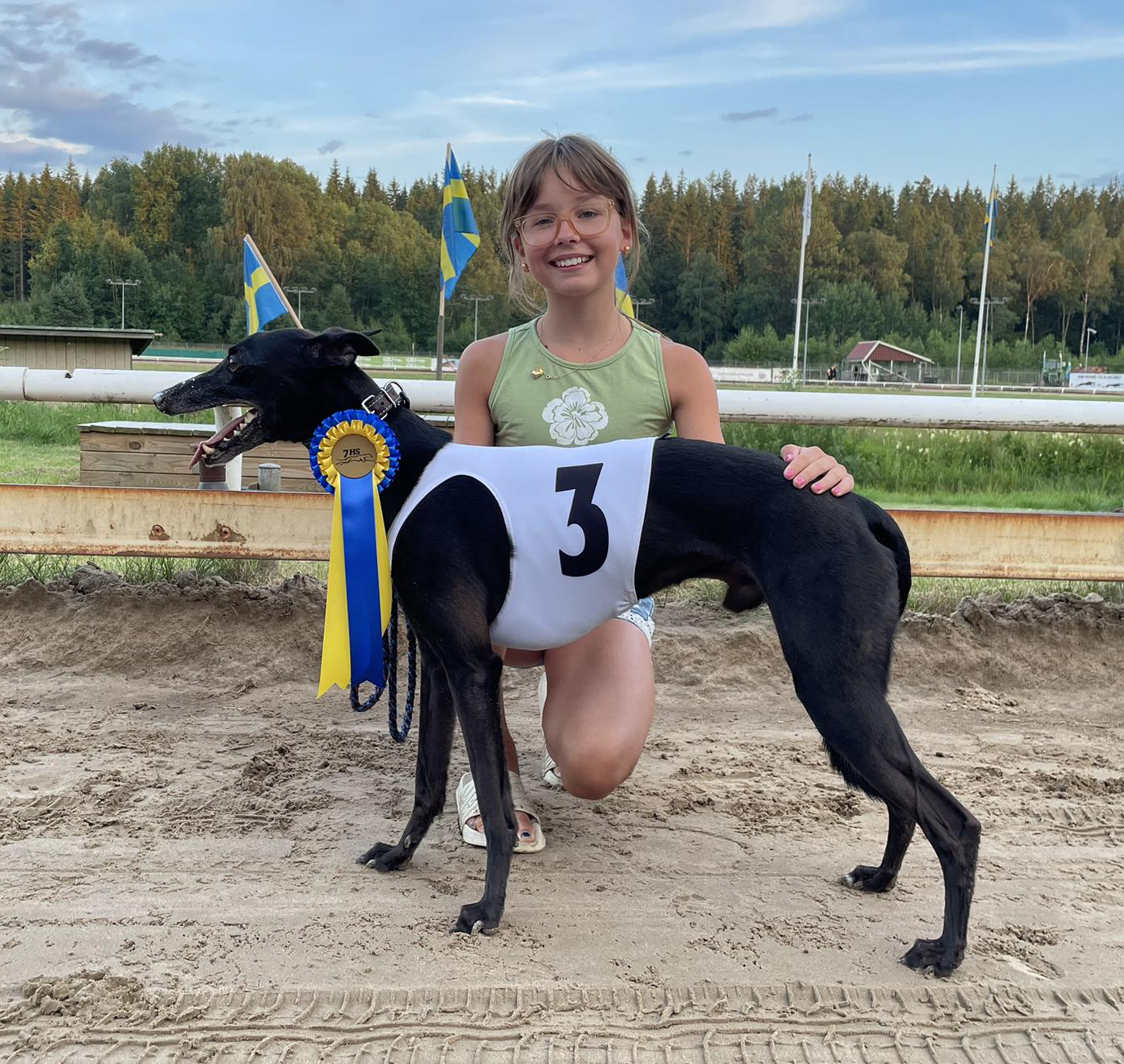 Vinnare lopp 16 SM Whippet Sprint/Veteran Tidskval: MB Anakin