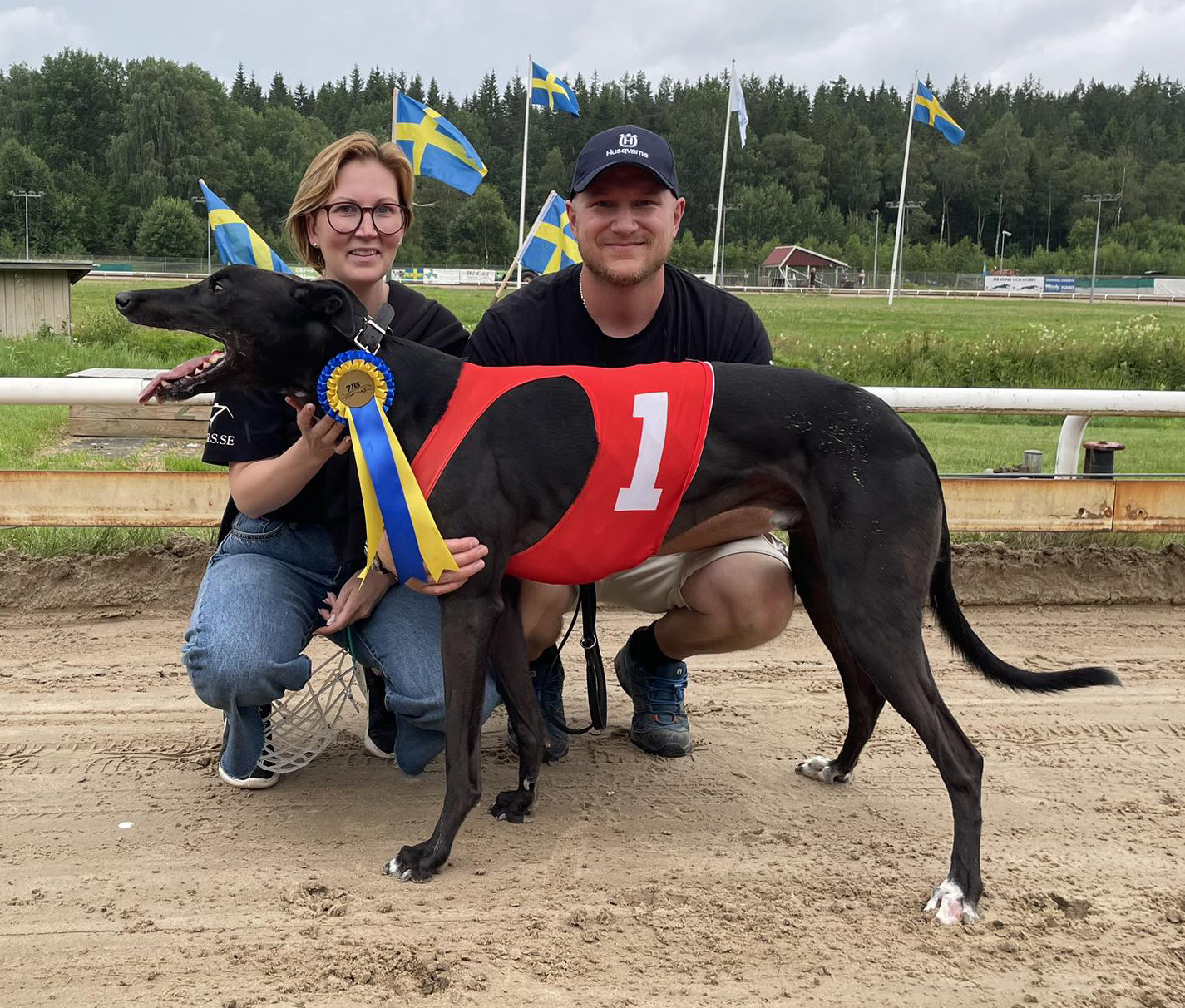 Vinnare lopp 2 SM Greyhound Sprint Semifinal: Yuakim