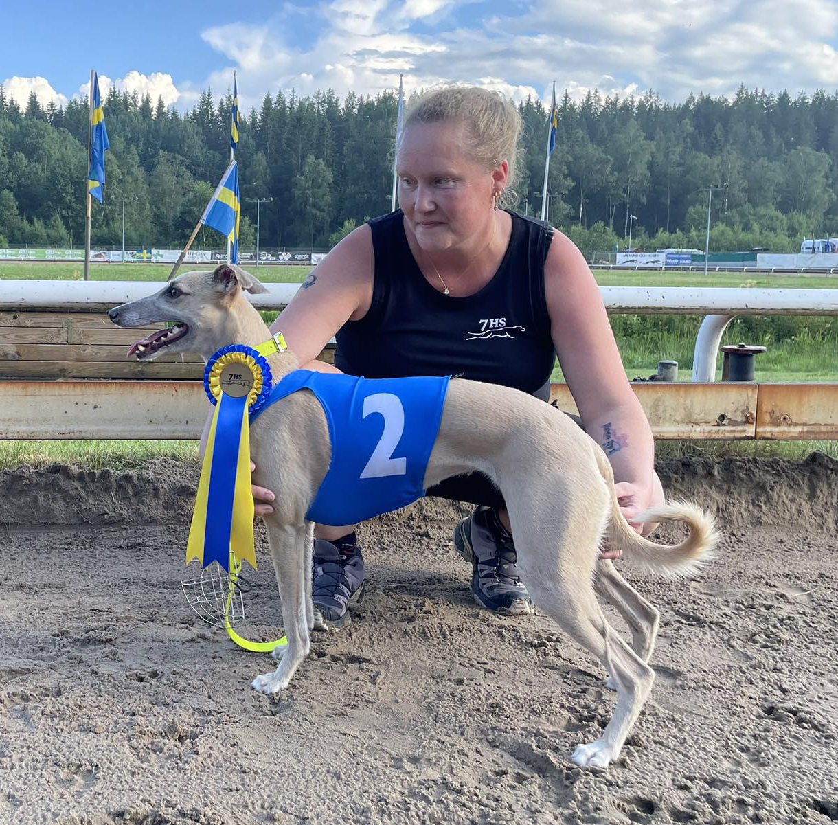 Vinnare lopp 5 3D Cup Gredelin: Kerstin