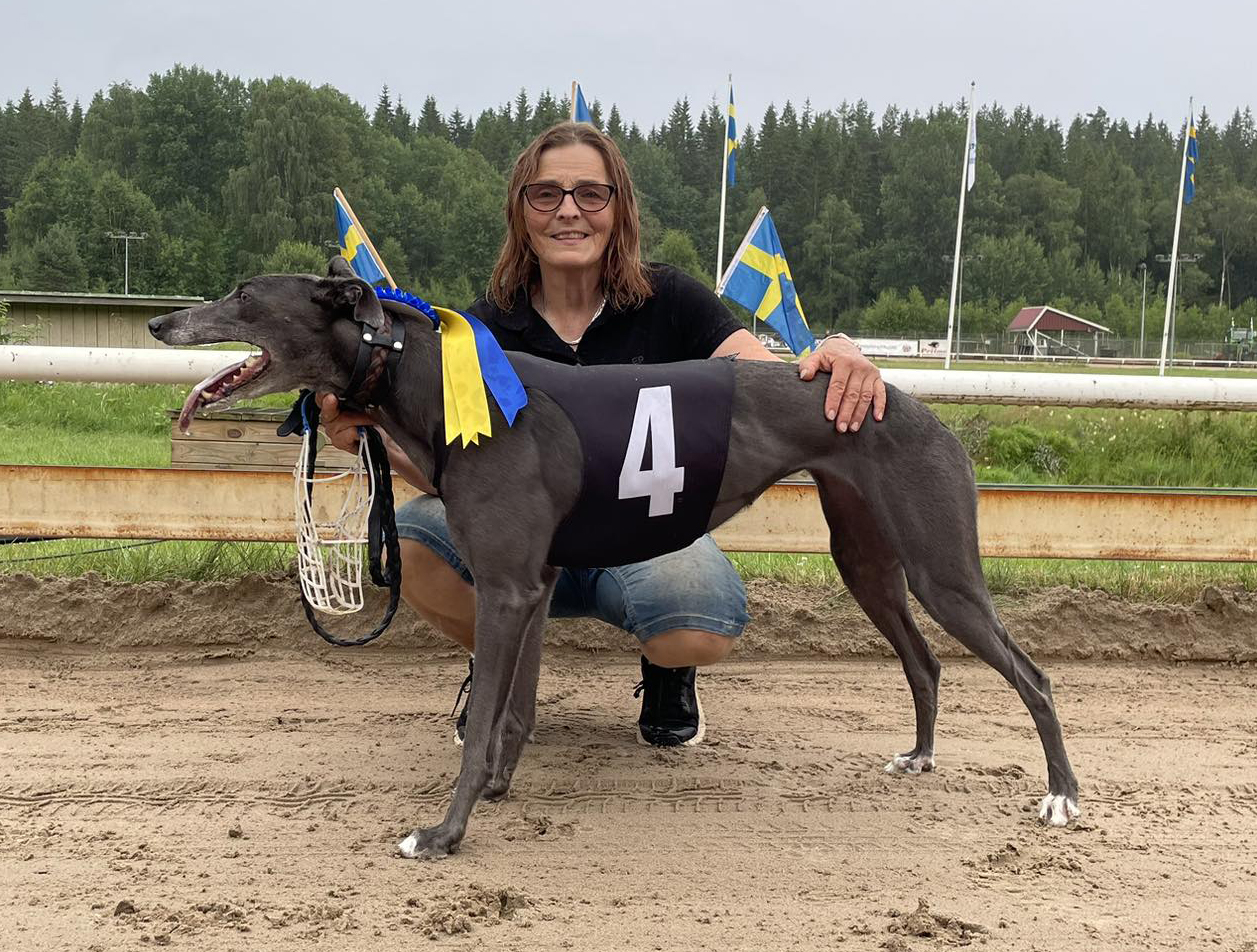Vinnare lopp 5 SM Greyhound Tikar Semifinal: Greycraft Gift