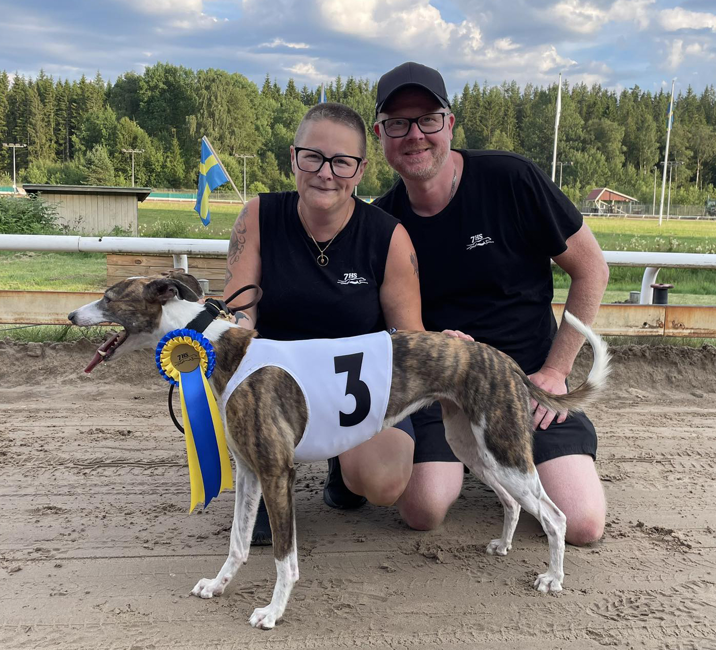 Vinnare lopp 7 SM Whippet Öppna/Tikar Tidskval: I Bet My Life